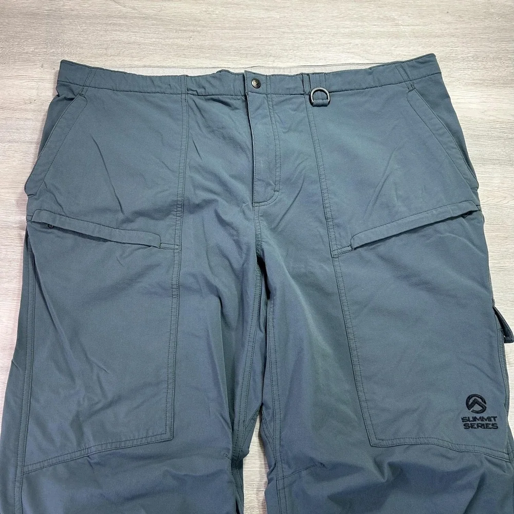 The North Face Summit Series‎ Pants Mens XL 44x32 Gray Softshell Outdoor